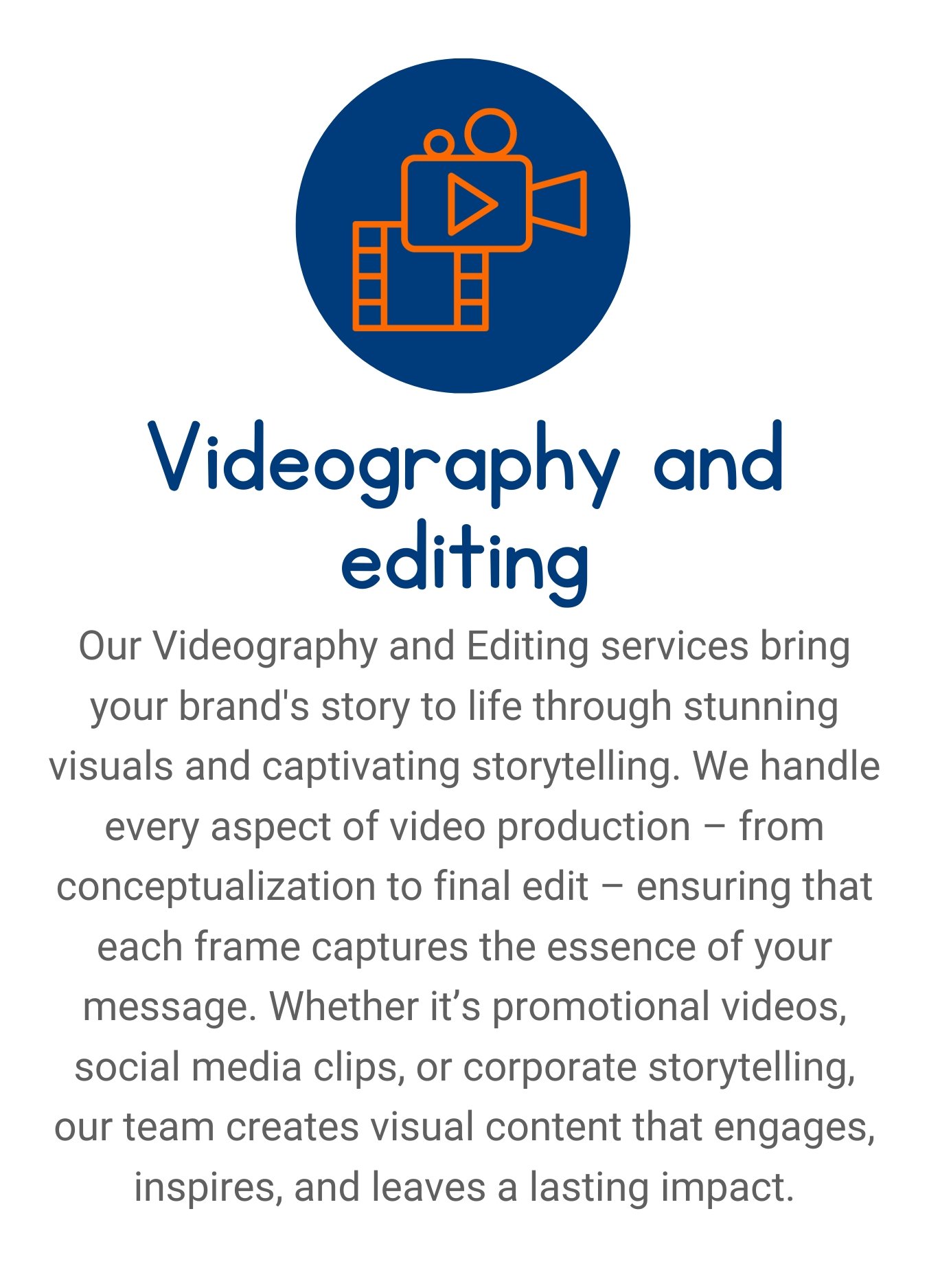 Videography and editing by Bizzecho Marketing.